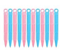 Anruyi 12PCS Matite da Disegno per Lavagna Magnetica Penna Magnetica per Pittura Stilo di Ricambio per Tavolo da Disegno Penna di Ricambio per Lavagna Magnetica, Fai da Te per Bambini con 2 Colori