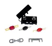 ANS Trumpet Fork Plug Fuse Kit 20A 30A 40A 50A 60A 70A 80A 100A 150A 200A with Bolt Fixed Insurance Film and Safety Plate Base (120A)