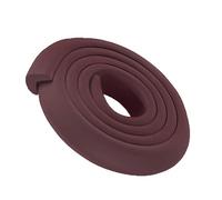 AnSafe Paraspigoli Bambini, Nastro di 2M × 5 + 10 Angoli del Bordo Protector for Tavoli E FurnitureWith Double-Sided (Color : Brown)