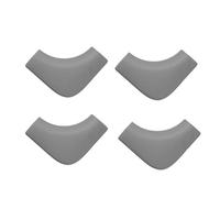 AnSafe Protezione Dei Bordi, Bordo Del Tavolo Guardia D'angolo Bambini Esercitati A Camminare Riutilizzabile Impermeabile Per Mobili, Confezione Da 4 (Colore : Grigio)