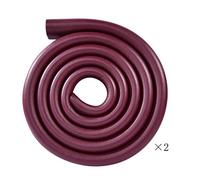 AnSafe Protezione dei Bordi, Tipo U. 2M × 2 for I Bordi dei Mobili Protezione for Bambini Che Camminano Striscia Morbida Atossica Sicura (Color : Brown, Size : 2M+2M)