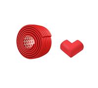 AnSafe Roll Protezione Dei Bordi, Esercitati A Camminare Bambini Riutilizzabile Conveniente Bordo Del Tavolo Guardia D'angolo Per Mobili (Colore : Rosso, Dimensione : 2 meters)