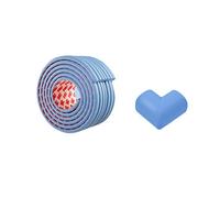 AnSafe Roll Protezione Dei Bordi, Esercitati A Camminare Bambini Riutilizzabile Conveniente Bordo Del Tavolo Guardia D'angolo Per Mobili (Colore : Blu, Dimensione : 5 meters)