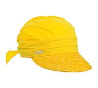 Ansali Visiera in Paglia by Seeberger giallo One Size