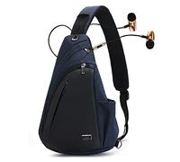 ANSBOCH Zaino Monospalla Impermeabile Sling Bag Borsa Monospalla Uomo e Donna per Lavoro Trekking Viaggio Sportivo Campeggio Ciclismo