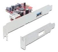 Anschlsse extern 1 x USB 3.0 Typ A Buchse intern 1 x USB 3.0 Typ A Buchse 1 x SATA Stromanschluss 1 x PCI Express x1 V2.0 Chip