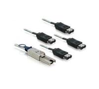 Anschlsse Host 1 x Mini SAS SFF-8088 Stecker Gert 4 x eSATA Buchse Serial Attached SCSI (SAS) Spezifikation Datentransferrate