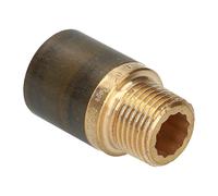 Anschlussverlängerung Prolunghe Valvola Fitting 1/2 Pollici X 30mm Ghisa Rossa