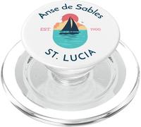 Anse de Sables Santa Lucia PopSockets PopGrip per MagSafe