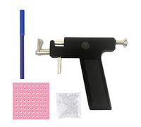 Anself Set di pistole per piercing all'orecchio, all'ombelico, per naso e orecchie di sicurezza, 98 pezzi di borchie