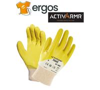 ANSELL 12 Paia Guanti ACTIVARMR 47-401 Foderati Interlock Rivestiti GGU110 Tg 7