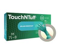 Ansell 92500080 TouchNTuff 100 pz. Nitrile Guanto monouso Taglia (Guanti): M,