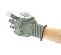 Ansell ActivArmr 70-766 Guanti da Lavoro, Protezione Meccanica, Protezione contro il Taglio, Eccellente Resistenza all'Abrasione, Grigio, Taille L (12 Paia)