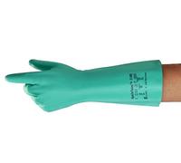 Ansell AlphaTec 37-695VP Guanti di sicurezza da lavoro, Protezione meccanica, taglia 8 (M), Verde (1 Paio)