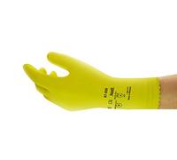 Ansell Alphatec 87-650 Guanti da Lavoro Multiuso, Protezione Chimica, Destrezza e Tattilità, Sottile e Flessibile Design, Taglia M (12 Paia)