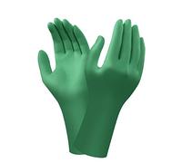 Ansell Dermashield 73-721 Guanto in Neoprene, Protezione Contro le Sostanze Chimiche e Liquide, Verde, Taglia 6.5 (20 paia)