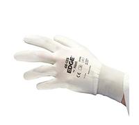 Ansell EDGE 48-125 Guanto Multiuso per Uomo e Donna, per Fai-da-te Domestico e Applicazioni Meccaniche, Bianchi, Taglia M (12 Paia)