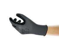Ansell Edge 48-128 Guanti di sicurezza da lavoro, Protezione meccanica, taglia 8 (M), Nero (12 Paia)