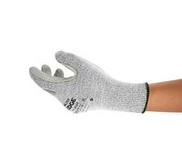 Ansell Edge 48-703 Guanti di sicurezza da lavoro, Protezione meccanica, taglia 7(S), Grigio (12 Paia)