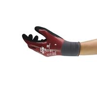 Ansell Edge 48-919 Guanti di sicurezza da lavoro, Protezione meccanica, taglia 12 (3XL), Nero (12 Paia)