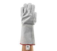 Ansell Egde 48-216 Guanti Termoresistenti, Per Usi Speciali nei Settori Industriale, Meccanico e Chimico, Protezione Resistenti, Guanto Antinfortunistici, Grigio, Taglia XL (6 Paia)