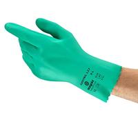 Ansell Flexitril L27 Guanto in Nitrile, Protezione Meccanica, Taglia 8 (12 Paia)