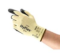 Ansell HyFlex 11-500 Guanti da Lavoro Multiusos, Protezione Meccanica, Eccellente Resistenza all'Abrasione, Maglia Sottile ed Elastica, Grigio, Taglia S (12 Paia)