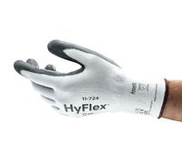 Ansell HyFlex 11-724 Guanto di Protezione meccanica contro il taglio, Grigio, Taglia 10 (12 Paia)