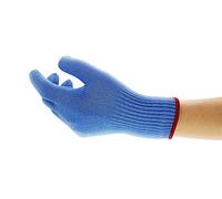 Ansell HyFlex 72-285 Guanto di Protezione Contro il Taglio, Trasformazione Alimentare, Blu, Taglia M (6 Pezzi)