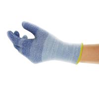 Ansell Hyflex 74-718 Guanti di sicurezza da lavoro, Protezione meccanica, taglia 9 (L), Blu (12 Paia)