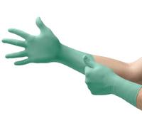 Ansell Microflex 25-201 Guanto in Neoprene, Trasformazione Alimentare, Verde, Taglia S (100 Guanti)