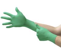 Ansell Microflex 73-847 Guanti Monouso in Neoprene Senza Polvere, Protezione Meccanica y Quimica, Guanti Usa e Getta Professionali, Extra Sottili, Verde, Taglia XS (100 Guanti)