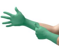 Ansell Microflex 93-360 Guanti di sicurezza da lavoro, Protezione meccanica, taglia 7(S), Verde (50 Unità)