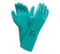 Ansell Solvex Alphatec 37-675 Nitrile Chimico Resistente Safety Guanti 12 Coppie