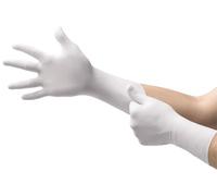 Ansell TouchNTuff 83-300 Guanto in Poliisoprene, Protezione Contro le Sostanze Chimiche e Liquide, Bianco, Taglia 9 (20 Paia)