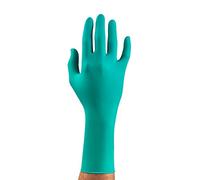 Ansell TouchNTuff 93-300 Guanto in Nitrile, Protezione Contro le Sostanze Chimiche e Liquide, Verde, Taglia 8.5-9 (100 Guanti)