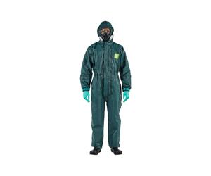 ANSELL Tuta da lavoro tipo 3/4/5 AlphaTec 4000, verde, Tg. Unisex: L Quantità:1
