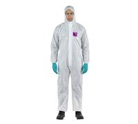 Ansell WH15S-00138-04 AlphaTec® 1500 - Modello 138 Protezione chimica, Bianco, L Taglia abito: L Bianco