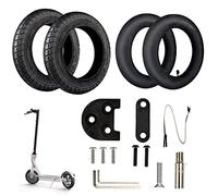 ANSENI® Kit Ruote WANDA 10 Pollici per Xiaomi M365,Pro, Ricambi Monopattino Elettrico, Gomme di Ricambi, Aggiornamento della Ruota Xiaomi M365 da 8,5" a 10"