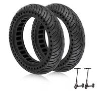 ANSENI Ruote Monopattino Electtrico Gomme Monopattino 8.5 Pollici per Xiaomi scooter,Antiscivolo,Ricambi Monopattino Elettrico Anti-foratura compatibile con Xiaomi Scooter M365,Pro2,1S(Nero 2Unità)