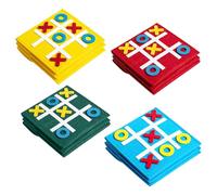 Anseom 12 Pezzi Tic Tac Toe Gioco Per Bambini In Feltro, Gioco da Tavolo Strategico per Bambini e Famiglia, Bomboniere per Feste di Compleanno per Compleanno Festa Casa Scuola