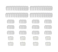 Anseom 24 Pezzi Pettini per Cavi, Pettini per Prolunga Cavo PSU Portacavi Pettine per Cavi Bridged Cable Pettine Kit 24 Poli 8 Poli 6 Poli per PC Interno Cavo Computer (B)