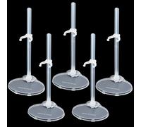 Anseom 25 Pezzi Supporto per Bambole, Supporto per Bambolei Trasparente per Finestra Doll Display Decorazione Collezione, Modello Bambola Display Stand per Bambole da 9-11 pollici
