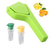 Anseom 3 Pezzi Spremiagrumi Manuale Portatile Kit, Manuale Lemon Juicer, Spremiagrumi per di Casa per Limoni, Arance e Altri Tipi di Agrumi Spremi Limone per Bar Cucina Ristorante