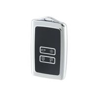 Anseom Custodia Chiave per Renault Captur, Cover Chiave per Renault Portachiavi Auto con 4 Tasti Smart Key, Copertina Protettiva In Silicone Custodia per Chiavi Auto per Clio Master Talisman Megane