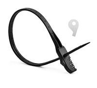 Anseom Lucchetto Bici con Combinazione a 3 Cifre, Antifurto Accessori Bici Circonferenza di Chiusura 54 cm Antifurto per la Sicurezza di Caschi, Passeggini, Sci e Bagagli