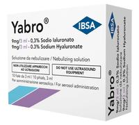 Anseris Farma Yabro - Soluzione Da Nebulizzare 10 Fiale da 3 ml