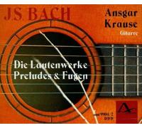 Ansgar Krause Johann Sebastian Bach: The Complete Works for Lute/a.o. (CD)
