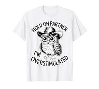 Ansia per la Salute mentale sovrastimolata neurodiversi Introverso Maglietta