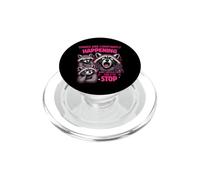 Ansia Racoon Le cose accadono costantemente PopSockets PopGrip per MagSafe
